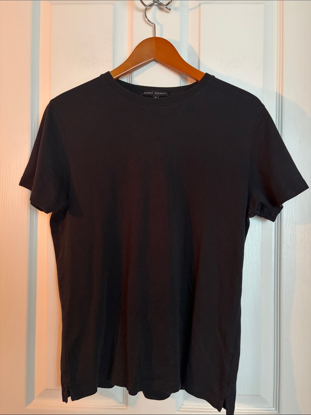 Robert Barakett Men's Black Short Sleeve Crewneck Tee